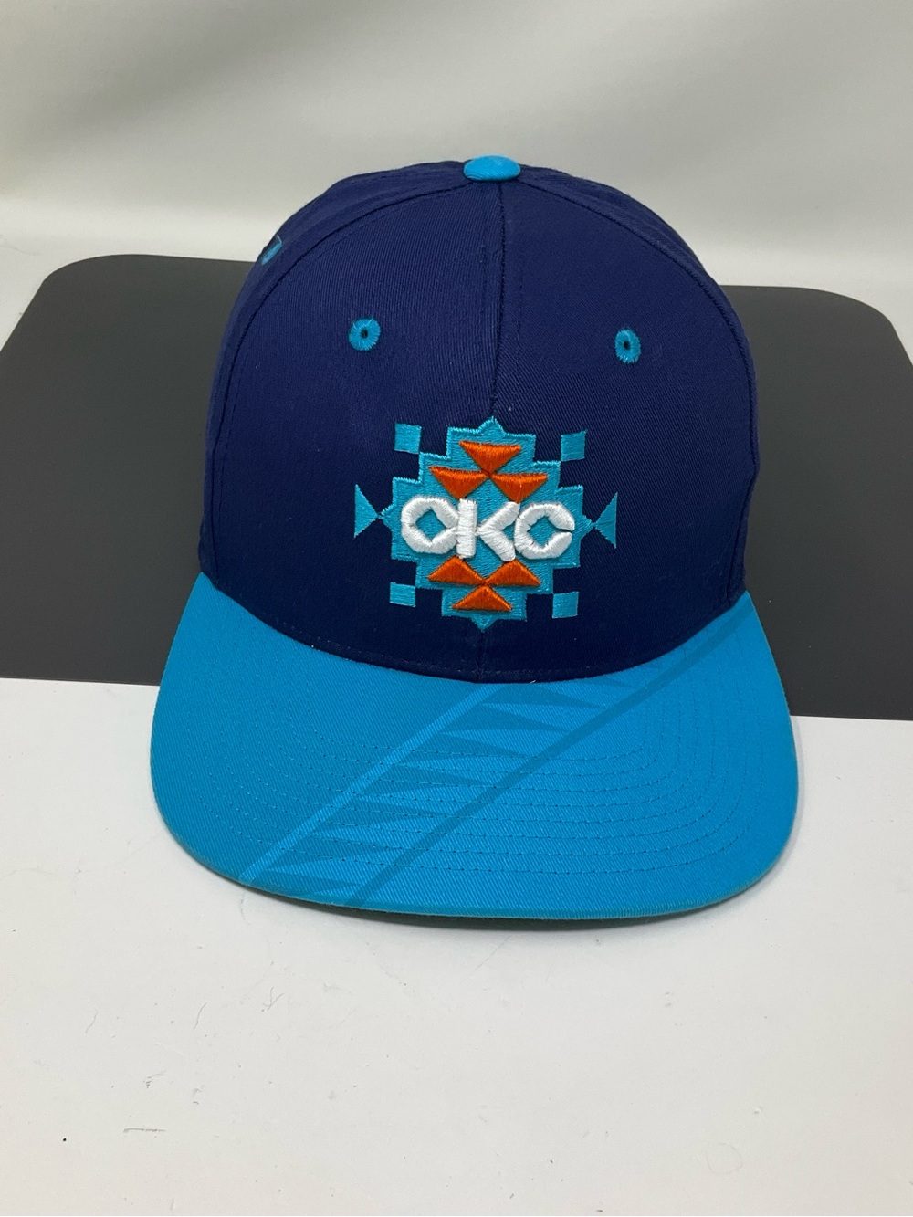 OKC Oklahoma City Zephyr Thunder Shop exclusive geometric Snapback  Hat
